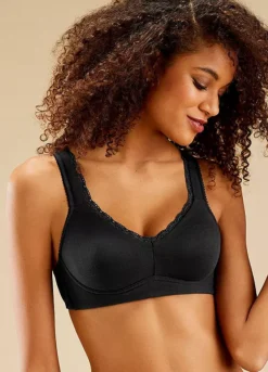 Petite Fleur Pack Of 2 Non-Wired Lace Trim Bras 8 Petite Fleur Pack Of 2 Non-Wired Lace Trim Bras -Sunbeach Style Shop Petite Fleur Pack of 2 Non Wired Lace Trim Bras618836FRSP W03