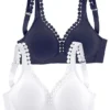 Petite Fleur Pack Of 2 Soft Bras