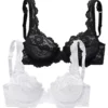 Petite Fleur Pack Of 2 Underwired Bras