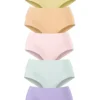 Petite Fleur Pack Of 5 High Waist Briefs