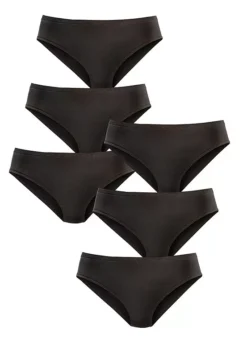 Petite Fleur Pack Of 6 High Leg Briefs -Sunbeach Style Shop Petite Fleur Pack of 6 High Leg Briefs676000FRSC