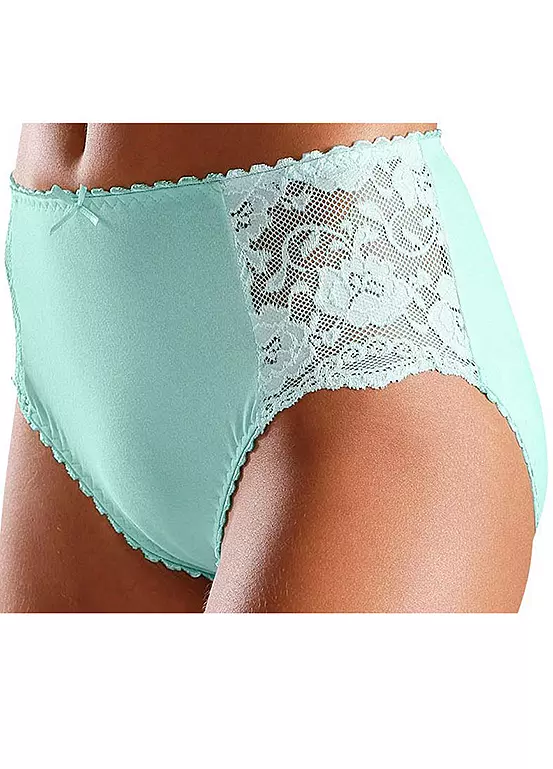 Petite Fleur Pack Of 6 Midi Briefs 2 Petite Fleur Pack Of 6 Midi Briefs - Image 2