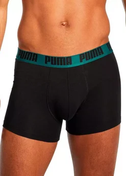 Puma Pack Of 2 Logo Print Boxers -Sunbeach Style Shop Puma Pack of 2 Logo Print Boxers79373336FRSP W02