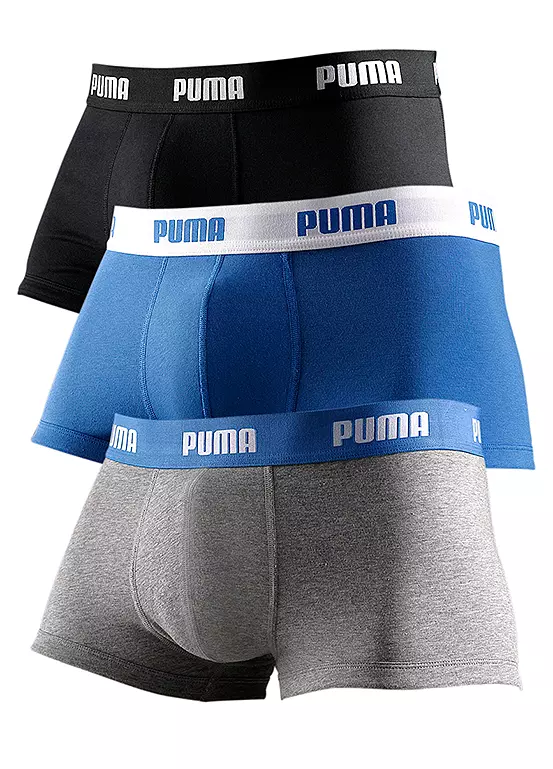 Puma Pack Of 3 Boxers 2 Puma Pack Of 3 Boxers - Image 2