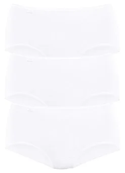 Sloggi Pack Of 3 High Waisted Briefs -Sunbeach Style Shop Sloggi Pack of 3 High Waisted Briefs333497FRSC