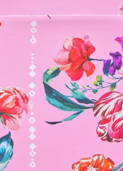 Sunseeker Floral Print High Waist Bikini Bottoms -Sunbeach Style Shop Sunseeker Floral Print High Waist Bikini Bottoms91106018FRSC W02