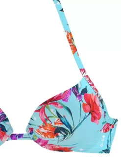 Sunseeker Floral Print Push Up Bikini Top -Sunbeach Style Shop Sunseeker Floral Print Push Up Bikini Top98787748FRSC W01