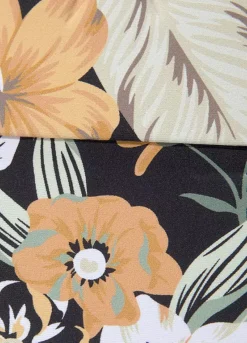 Sunseeker High Waist Tropical Print Bikini Bottoms -Sunbeach Style Shop Sunseeker High Waist Tropical Print Bikini Bottoms10561746FRSC W02