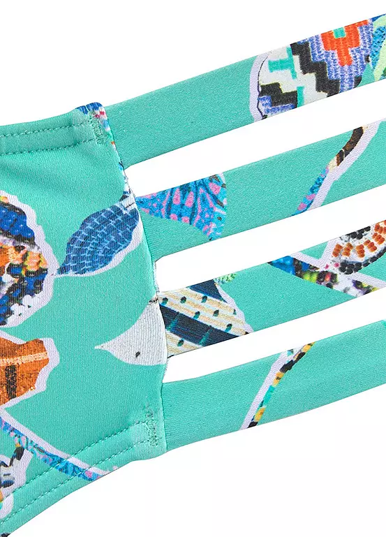 Sunseeker Patchwork Floral Print Bikini Briefs 4 Sunseeker Patchwork Floral Print Bikini Briefs - Image 4