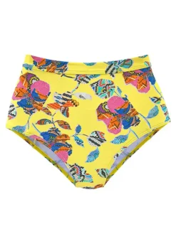 Sunseeker Patchwork Floral Print High Waist Bikini Briefs 5 Sunseeker Patchwork Floral Print High Waist Bikini Briefs -Sunbeach Style Shop Sunseeker Patchwork Floral Print High Waist Bikini Briefs61220221FRSC