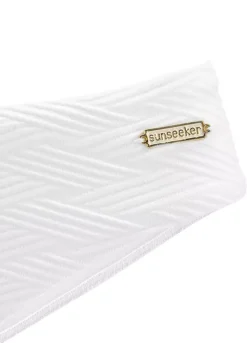 Sunseeker Textured Pattern Bikini Bottoms -Sunbeach Style Shop Sunseeker Textured Pattern Bikini Bottoms72635468FRSC W01
