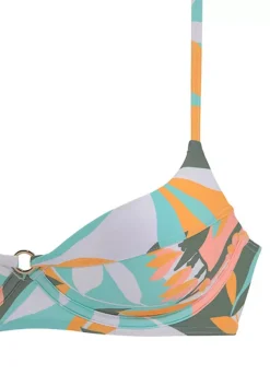 Sunseeker Tropical Print Underwired Bikini -Sunbeach Style Shop Sunseeker Tropical Print Underwired Bikini10564851FRSC W01