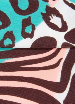 Venice Beach Animal Print Bikini Bottoms -Sunbeach Style Shop Venice Beach Animal Print Bikini Bottoms71185919FRSC W02