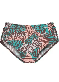 Sunbeach Style Shop -Sunbeach Style Shop Venice Beach Animal Print High Waist Bikini Bottoms17373854FRSC