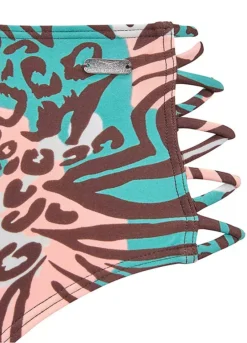 Venice Beach Animal Print High Waist Bikini Bottoms -Sunbeach Style Shop Venice Beach Animal Print High Waist Bikini Bottoms17373854FRSC W01