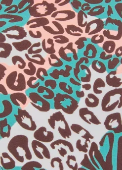 Venice Beach Animal Print High Waist Bikini Bottoms -Sunbeach Style Shop Venice Beach Animal Print High Waist Bikini Bottoms17373854FRSC W02