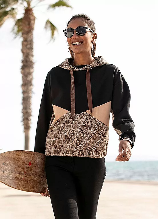 Venice Beach Colour Block Hoodie 1 Venice Beach Colour Block Hoodie