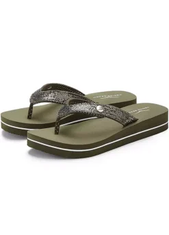 Venice Beach Glitter Flip Flops -Sunbeach Style Shop Venice Beach Glitter Flip Flops88021811FRSC W04