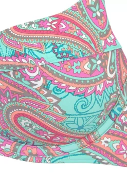 Venice Beach Paisley Print Underwired Bikini Top -Sunbeach Style Shop Venice Beach Paisley Print Underwired Bikini Top68921544FRSC W02