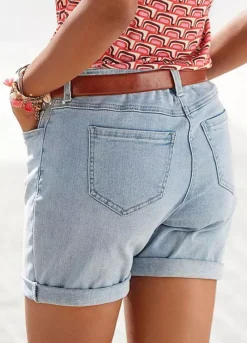 Vivance Denim Shorts -Sunbeach Style Shop Vivance Denim Shorts16987734FRSP W01