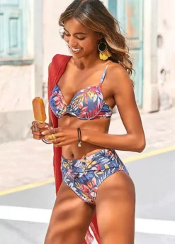 Vivance High Waist Bikini Bottoms -Sunbeach Style Shop Vivance High Waist Bikini Bottoms61460140FRSP W01