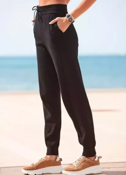 Vivance Knitted Sweat Pants -Sunbeach Style Shop Vivance Knitted Sweat Pants18944061FRSP W02