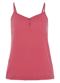 Vivance Pack Of 2 Spaghetti Tops With Sweetheart Neckline -Sunbeach Style Shop Vivance Pack of 2 Spaghetti Tops with Sweetheart Neckline87824363FRSC W02