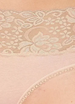 Vivance Pack Of 3 Lace Trim Briefs -Sunbeach Style Shop Vivance Pack of 3 Lace Trim Briefs685172FRSP W04