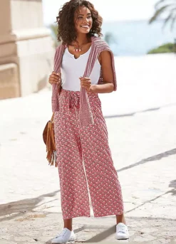 Vivance Patterned Culottes -Sunbeach Style Shop Vivance Patterned Culottes12494217FRSP W02