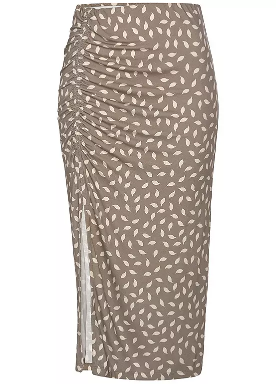 Vivance Printed Jersey Midi Skirt 2 Vivance Printed Jersey Midi Skirt - Image 2