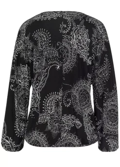 Vivance Quarter Sleeve Top -Sunbeach Style Shop Vivance Quarter Sleeve Top87191748FRSC W01