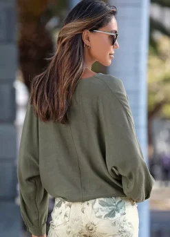 Vivance Slip-On Blouse -Sunbeach Style Shop Vivance Slip On Blouse87555269FRSP W01