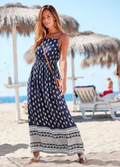 Vivance Sustainable Printed Maxi Dress 9 Vivance Sustainable Printed Maxi Dress -Sunbeach Style Shop Vivance Sustainable Printed Maxi Dress78321156FRSP W03
