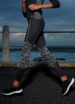 Active By LASCANA Reflective Print Sporty Leggings -Sunbeach Style Shop active by LASCANA Reflective Print Sporty Leggings84603746FRSP W01