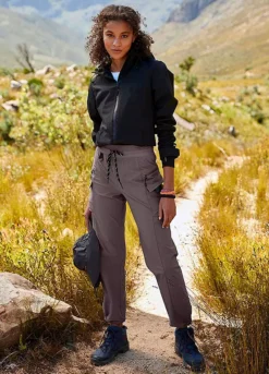 Active By LASCANA Straight Leg Cargo Walking Trousers 7 Active By LASCANA Straight Leg Cargo Walking Trousers -Sunbeach Style Shop active by LASCANA Straight Leg Cargo Walking Trousers79414812FRSP W01