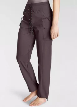 Active By LASCANA Straight Leg Cargo Walking Trousers 9 Active By LASCANA Straight Leg Cargo Walking Trousers -Sunbeach Style Shop active by LASCANA Straight Leg Cargo Walking Trousers79414812FRSP W03