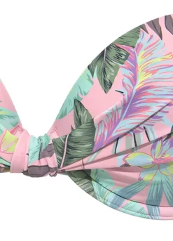 S.Oliver ’Azalea’ Tropical Print Underwired Bikini Top -Sunbeach Style Shop s.Oliver Azalea Tropical Print Underwired Bikini Top35434612FRSC W01