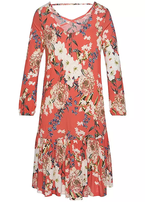 S.Oliver Floral Print Beach Dress 4 S.Oliver Floral Print Beach Dress - Image 4
