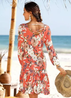 S.Oliver Floral Print Beach Dress 6 S.Oliver Floral Print Beach Dress -Sunbeach Style Shop s.Oliver Floral Print Beach Dress81899461FRSP W01