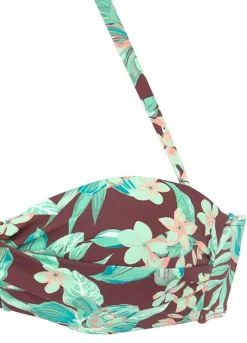 S.Oliver Floral Printed Wired Bandeau Bikini -Sunbeach Style Shop s.Oliver Floral Printed Wired Bandeau Bikini16022763FRSC W01
