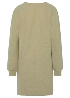 S.Oliver Long Sleeve V-Neck Sweatshirt Dress -Sunbeach Style Shop s.Oliver Long Sleeve V Neck Sweatshirt Dress90104241FRSC W01