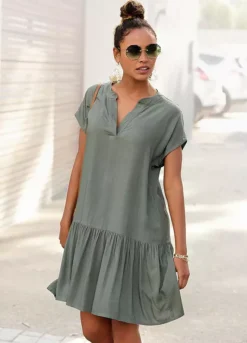 S.Oliver Notch Neck Summer Dress