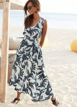 S.Oliver Printed Maxi Dress