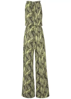 S.Oliver Tropical Print Jumpsuit 8 S.Oliver Tropical Print Jumpsuit -Sunbeach Style Shop s.Oliver Tropical Print Jumpsuit32625949FRSC W01