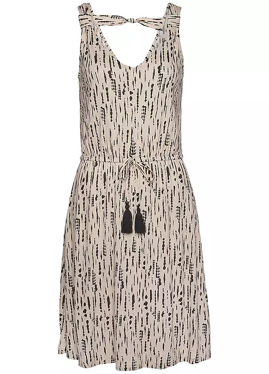 S.Oliver V-Neck Midi Beach Dress 2 S.Oliver V-Neck Midi Beach Dress - Image 2